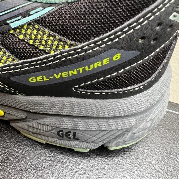 ASICS Gel-Venture 6 Trail Running Shoes Gray Green Women’s Size 9 - Picture 14 of 15